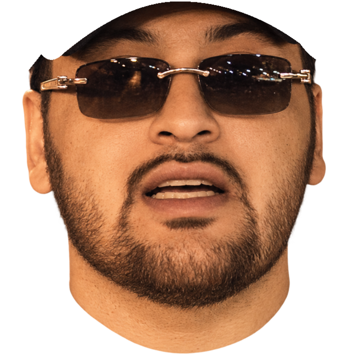 Pink92 wearing sunglasses